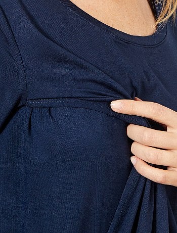 T-shirt pour allaitement ouvert sur le côté - Kiabi