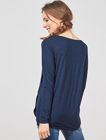 T-shirt pour allaitement ouvert sur le côté - Kiabi