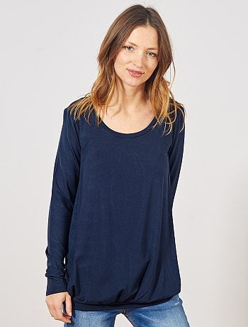 T-shirt pour allaitement ouvert sur le côté - Kiabi