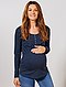     T-shirt pour allaitement ouverture par devant vue 3
