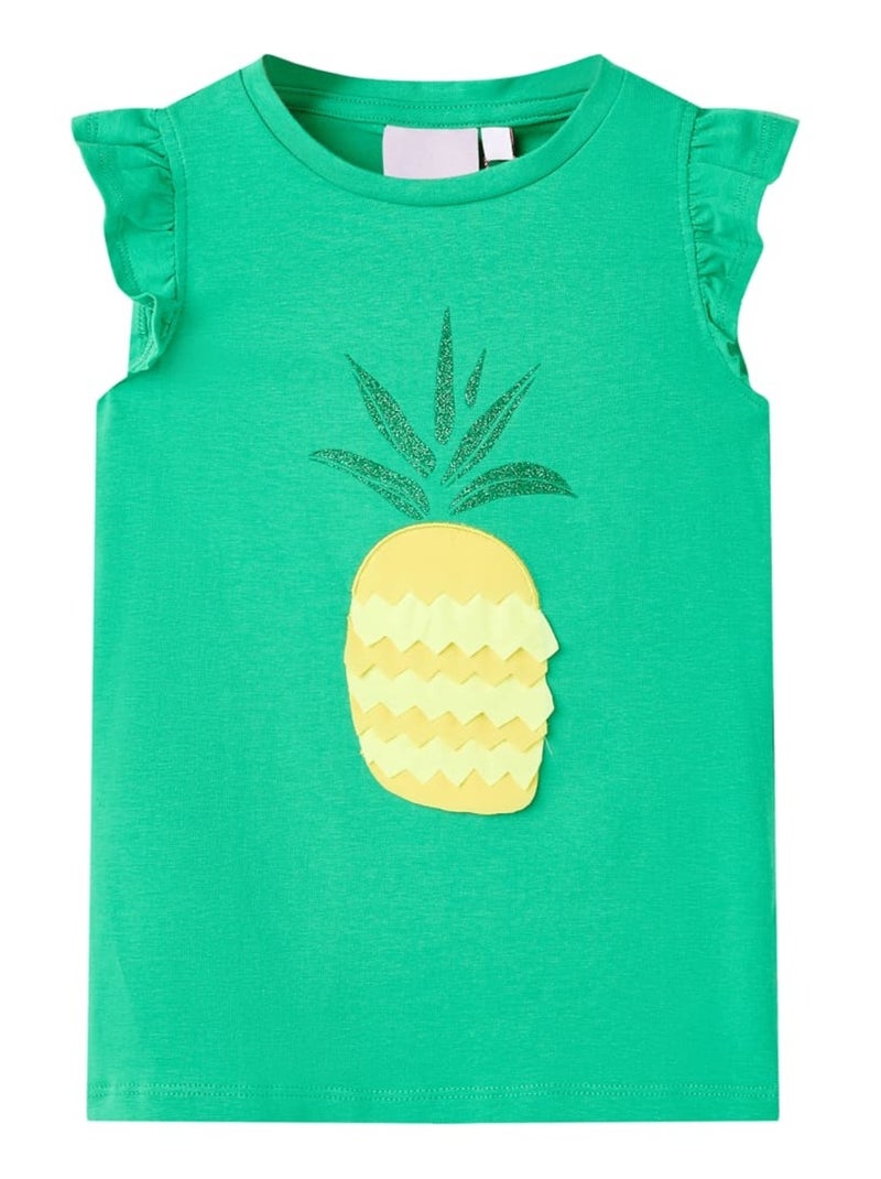 T-shirt Pour Enfant - VidaXL Vert - Kiabi