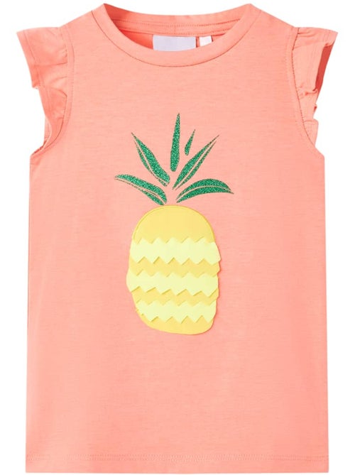 T-shirt Pour Enfant Coton - VidaXL - Kiabi