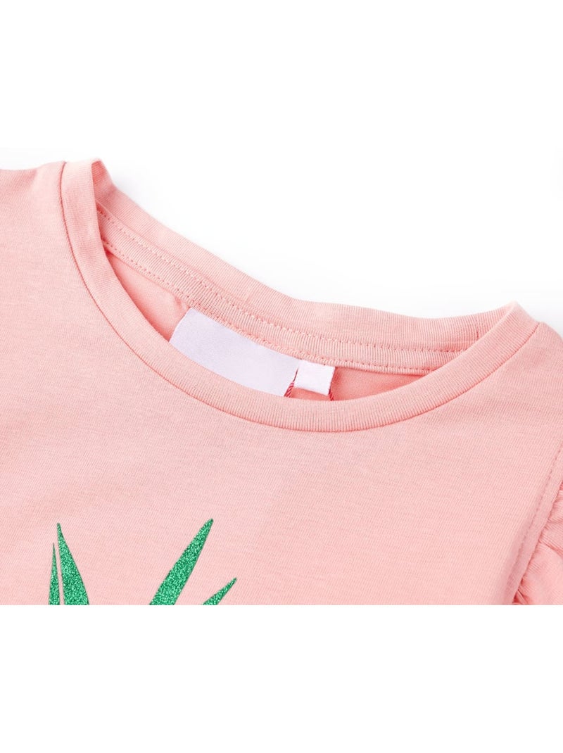 T-shirt Pour Enfant Coton - VidaXL Rose - Kiabi