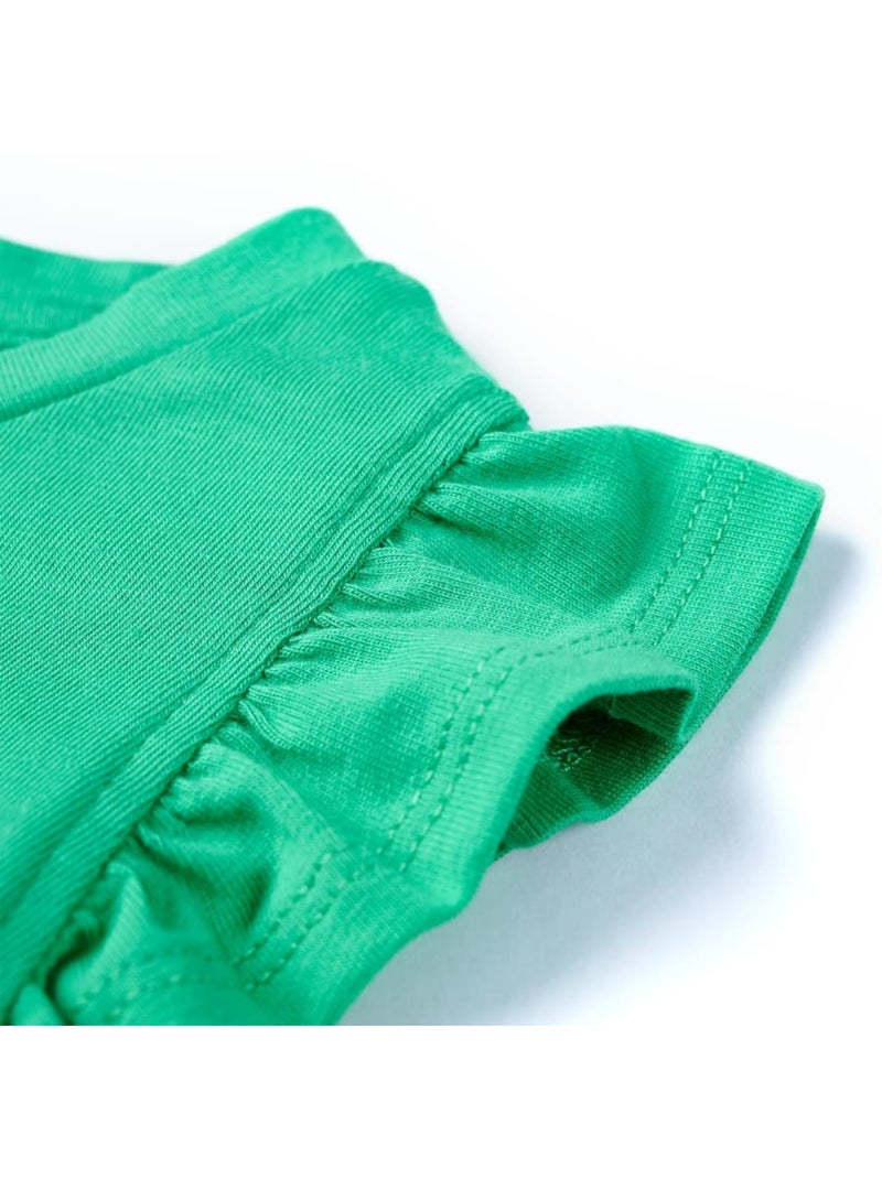 T-shirt Pour Enfant Coton - VidaXL Vert - Kiabi