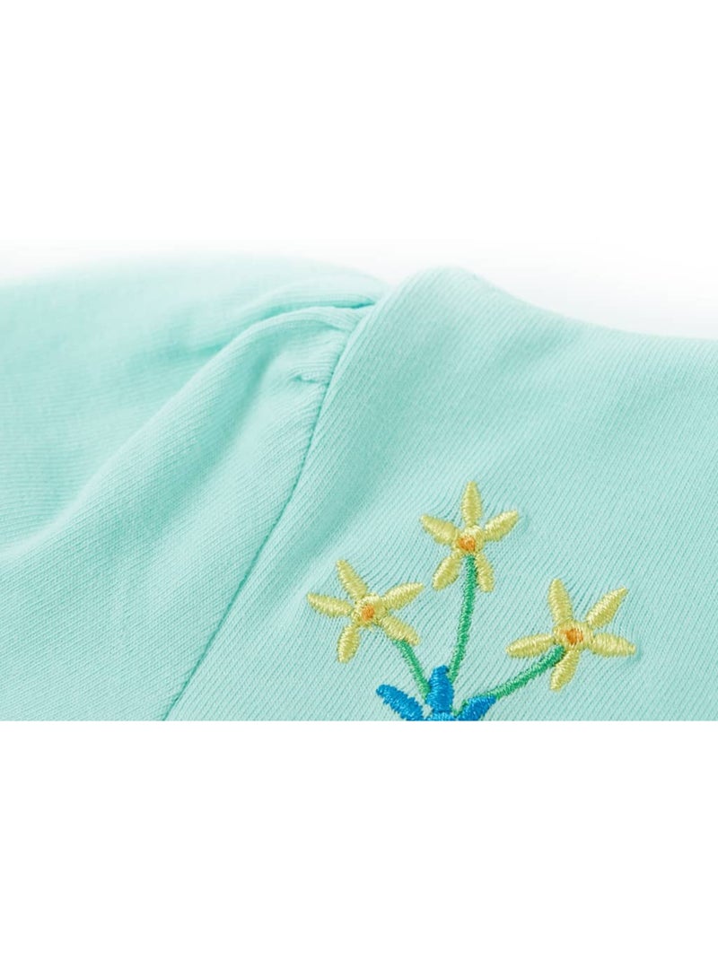 T-shirt Pour Enfants Coton - VidaXL Bleu - Kiabi
