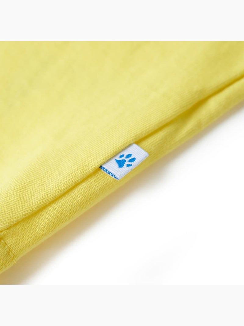 T-shirt pour enfants coton - vidaxl Jaune - Kiabi