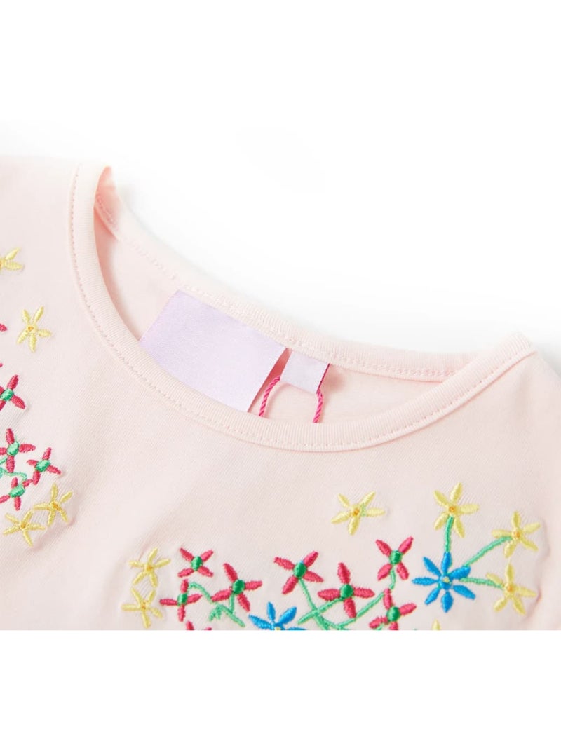 T-shirt Pour Enfants Coton - VidaXL Rose - Kiabi