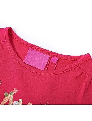 T-shirt Pour Enfants Tissu - VidaXL