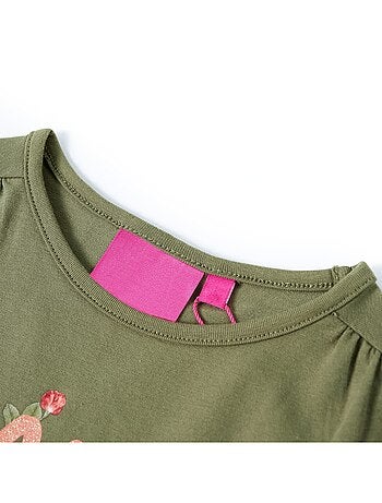 T-shirt Pour Enfants Tissu - VidaXL