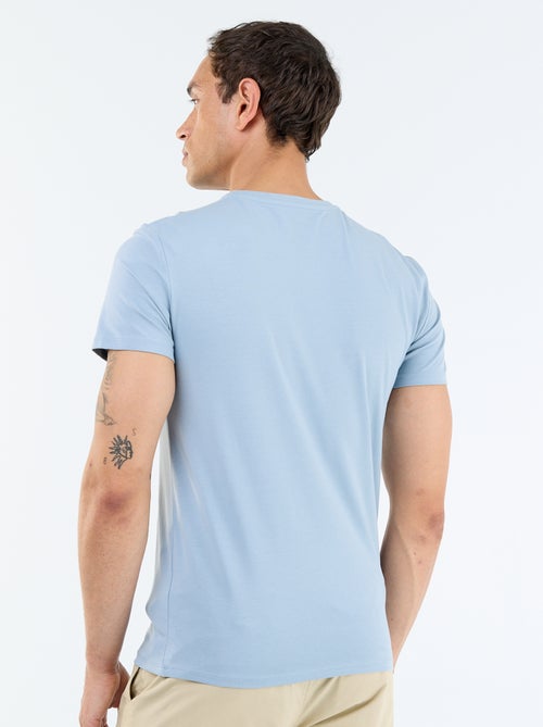 T-shirt pour homme en coton à col rond - Kiabi T-shirt pour homme en coton à col rond - Kiabi