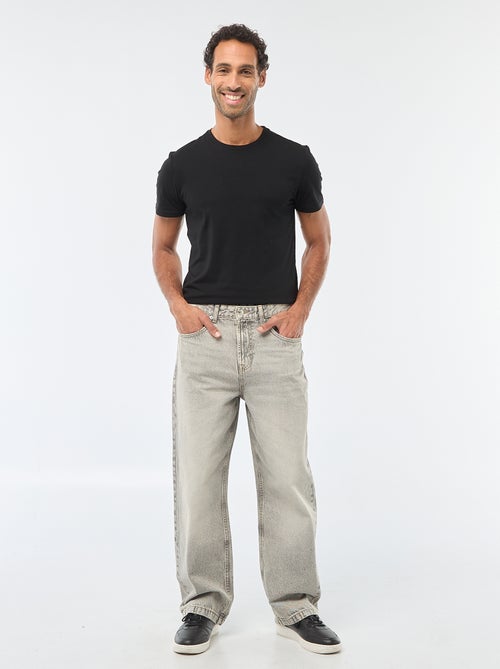 T-shirt pour homme en coton à col rond - Kiabi T-shirt pour homme en coton à col rond - Kiabi
