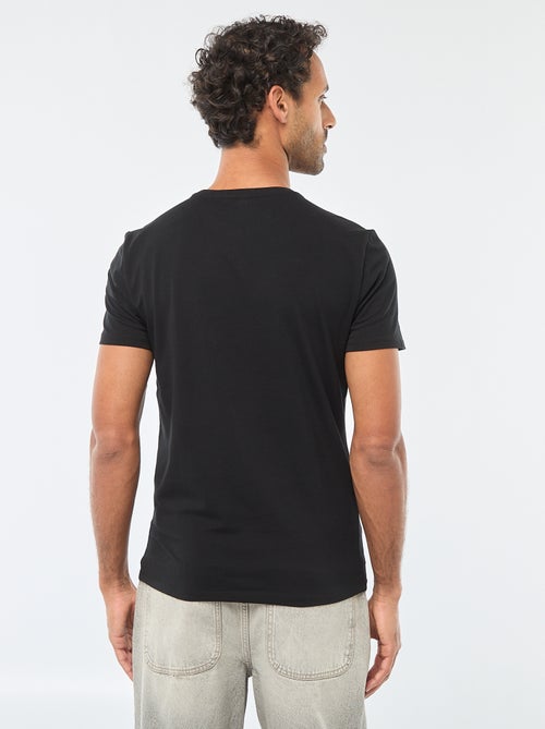 T-shirt pour homme en coton à col rond - Kiabi T-shirt pour homme en coton à col rond - Kiabi