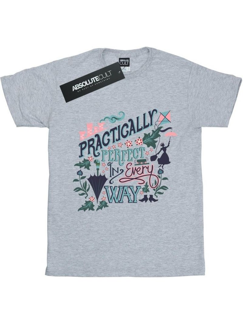 T-shirt practically - disney Gris chiné - Kiabi