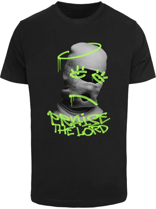 T-shirt praise the lord - mister tee - Kiabi