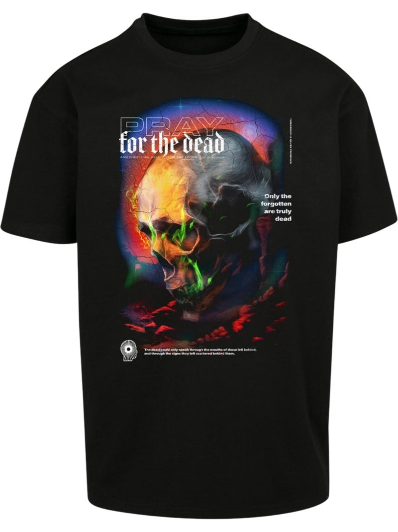T-shirt pray for the dead - mister tee Noir - Kiabi