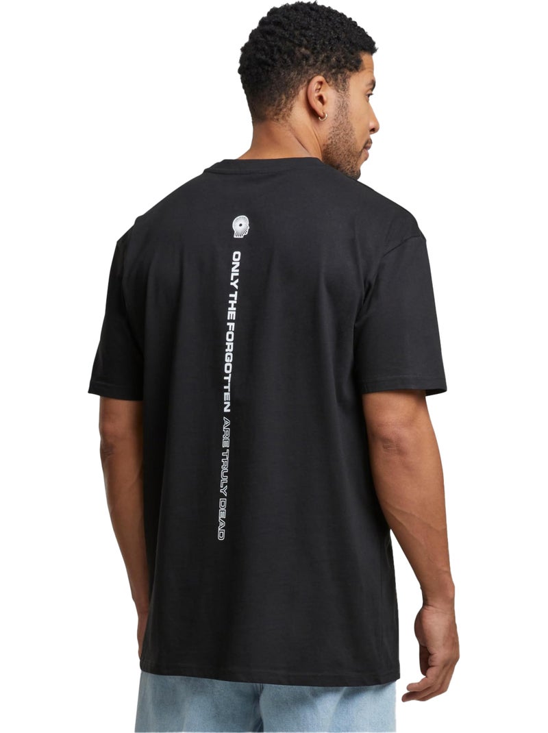 T-shirt pray for the dead - mister tee Noir - Kiabi