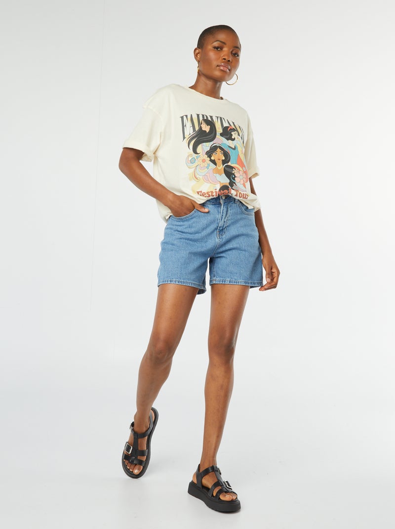 T-shirt 'Princesses' de 'Disney' BLANC - Kiabi