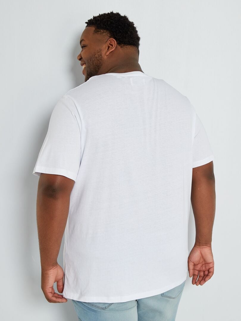 T-shirt 'Produkt' en jersey blanc - Kiabi