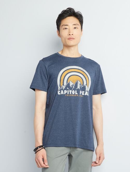 T-shirt 'Produkt' en jersey - Kiabi