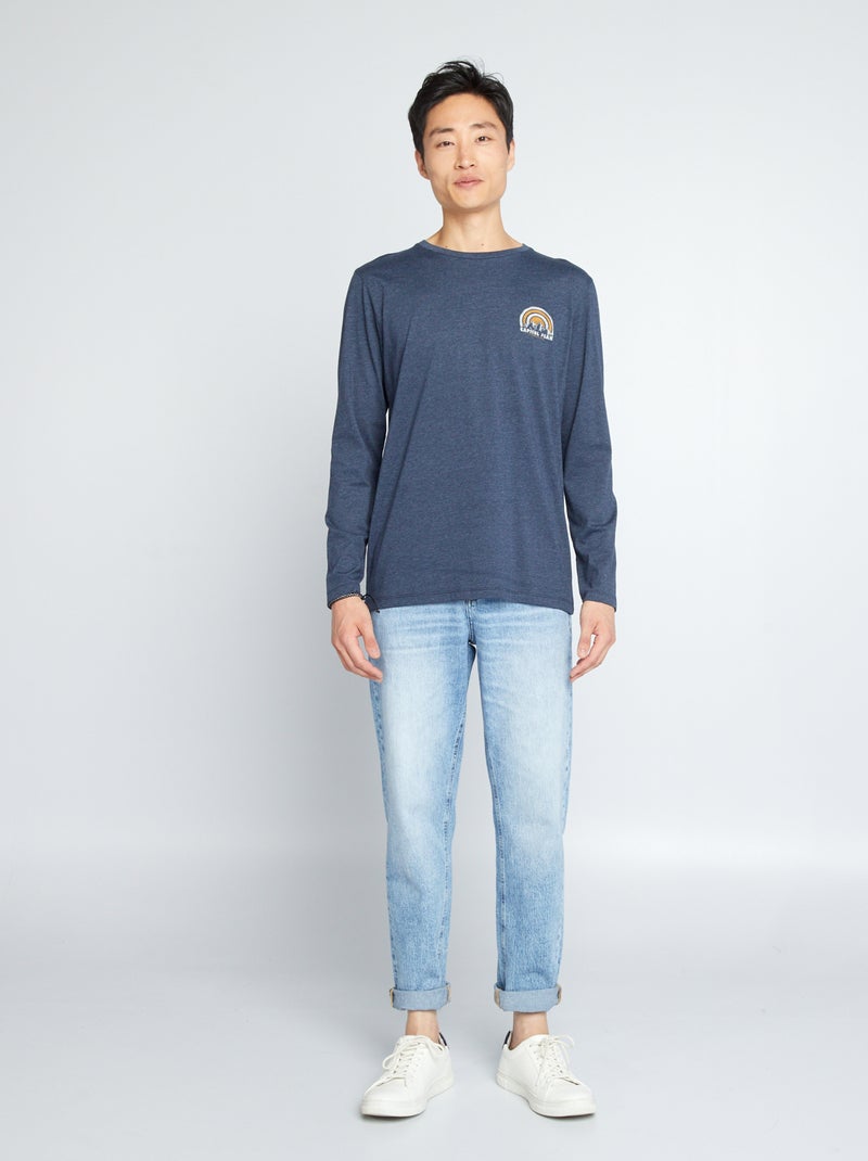 T-shirt 'Produkt' en jersey bleu gris - Kiabi