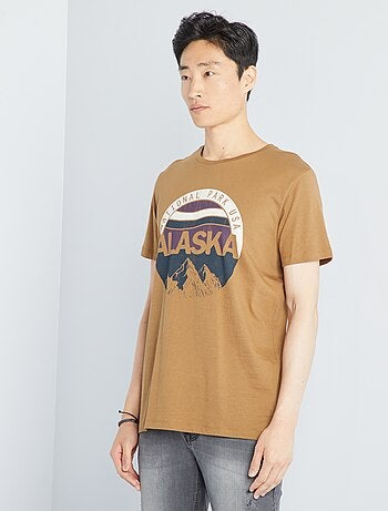 T-shirt 'Produkt' en jersey - Produkt - Marron - Homme - XXL - Coton - Hiver