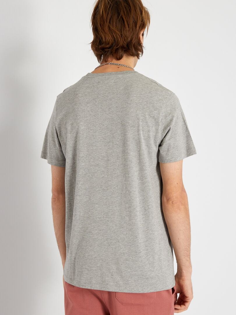 T-shirt 'Produkt' gris - Kiabi