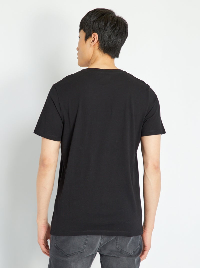 T-shirt 'Produkt' noir - Kiabi