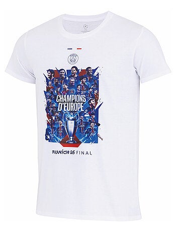 T-shirt PSG enfant - Champions d'Europe 2025 - Collection officielle PARIS SAINT-GERMAIN