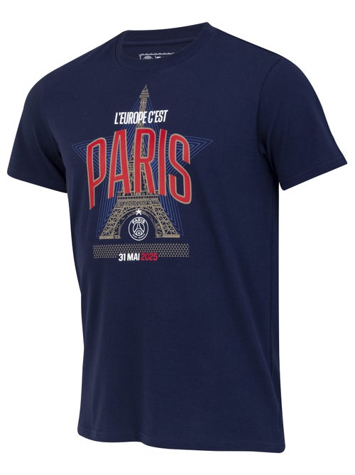 T-shirt PSG enfant - L' Europe C'est Paris - Collection officielle PARIS SAINT-GERMAIN - Champions - Kiabi
