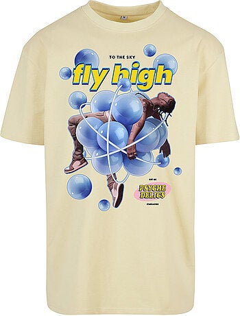 T-shirt psychadelic - mister tee