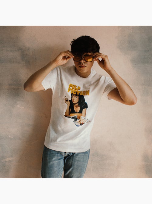 T-shirt Pulp Fiction Mia Wallace - Regular - Kiabi
