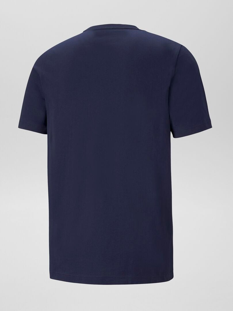 T-shirt 'Puma' à col rond Bleu - Kiabi