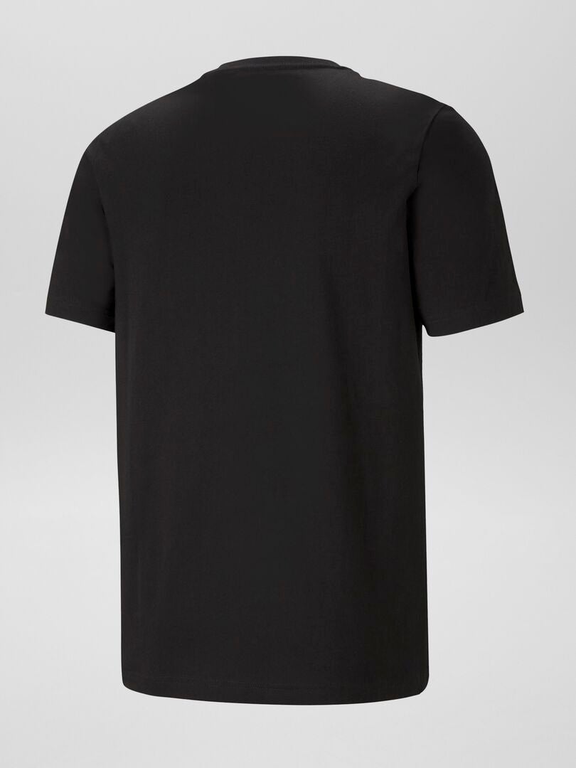 T-shirt 'Puma' à col rond Noir - Kiabi
