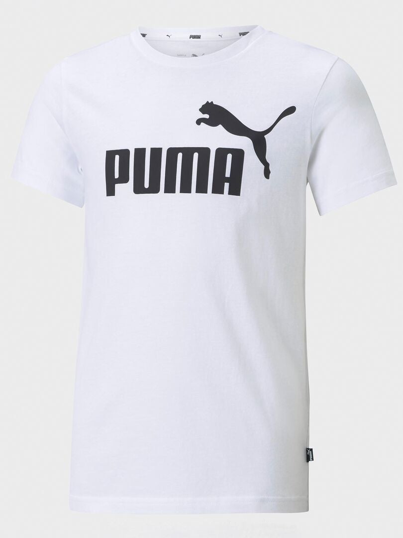 T-shirt 'Puma' Blanc - Kiabi