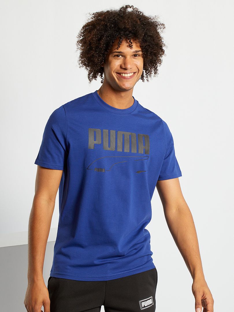 T-shirt 'Puma' bleu - Kiabi