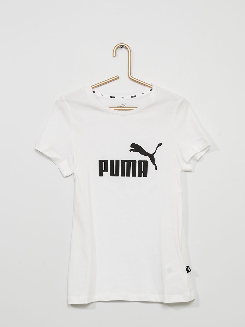 T-shirt 'Puma' en jersey Blanc - Kiabi