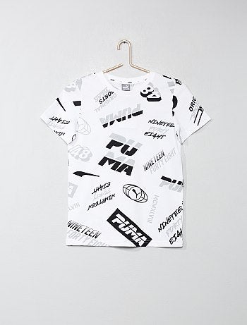 t shirt puma garcon