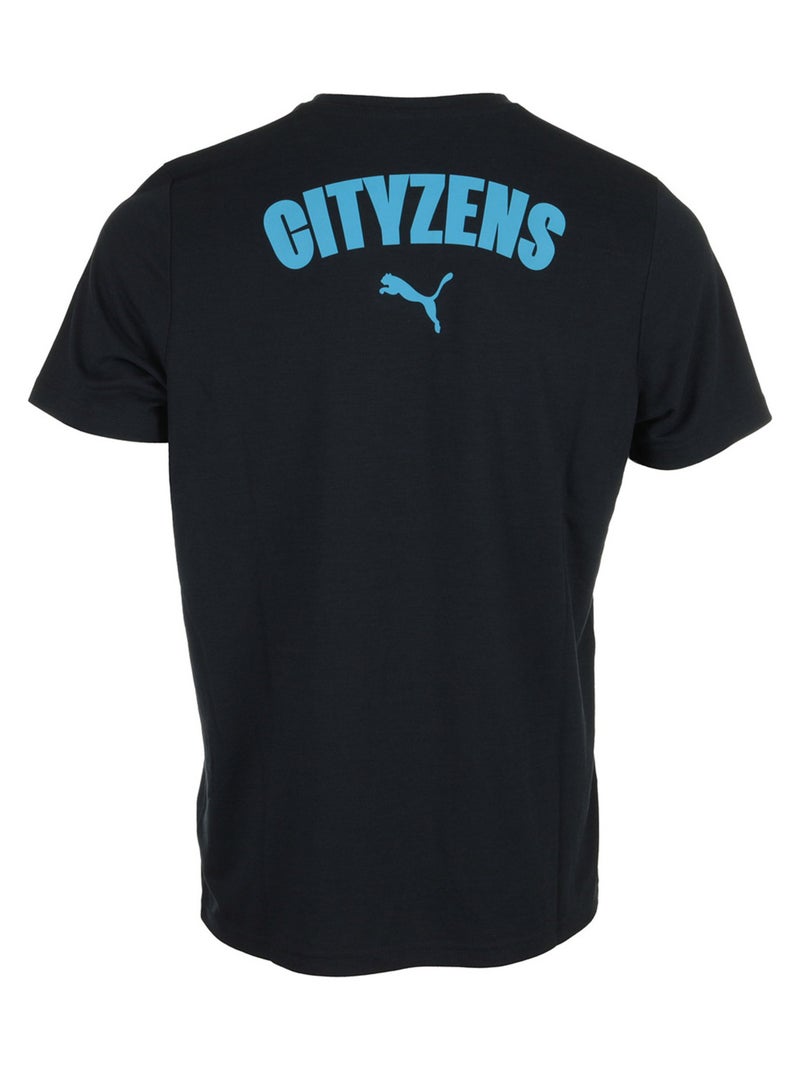 T-shirt PUMA Mcfc Casuals Tee Bleu marine - Kiabi