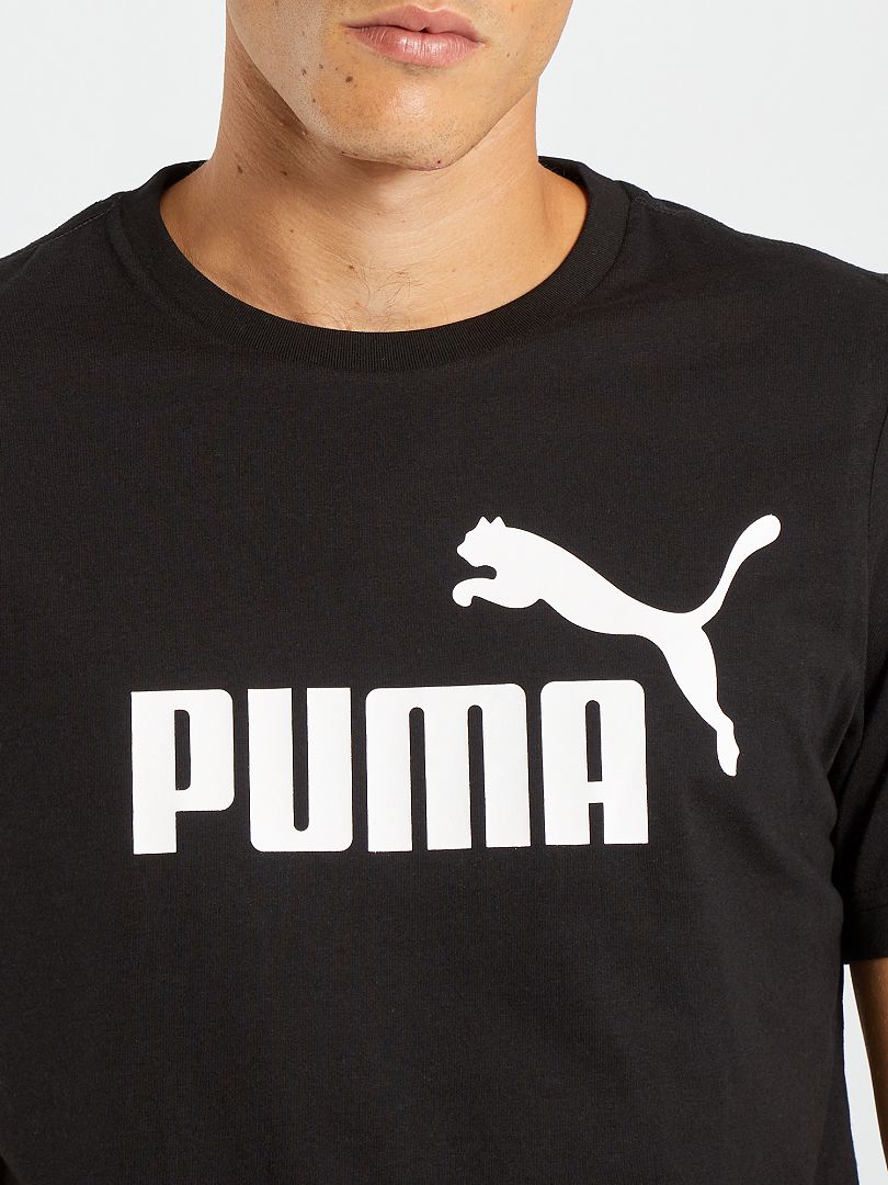 T-shirt 'Puma' noir - Kiabi