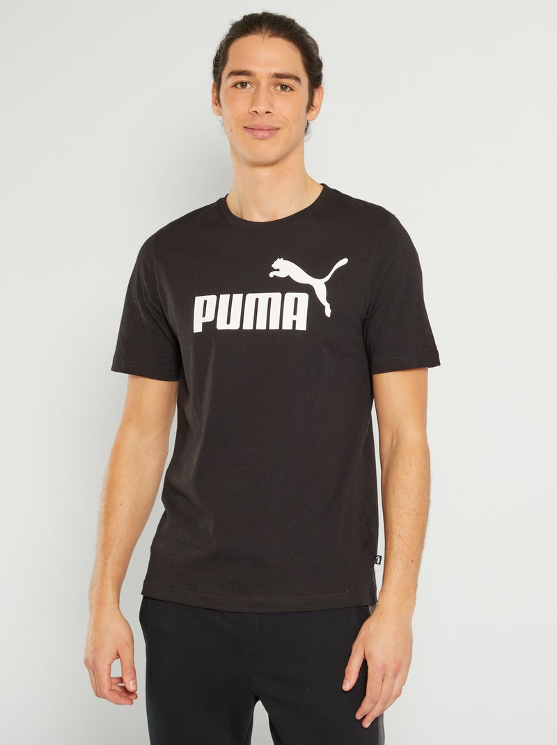 T-shirt 'Puma' noir - Kiabi