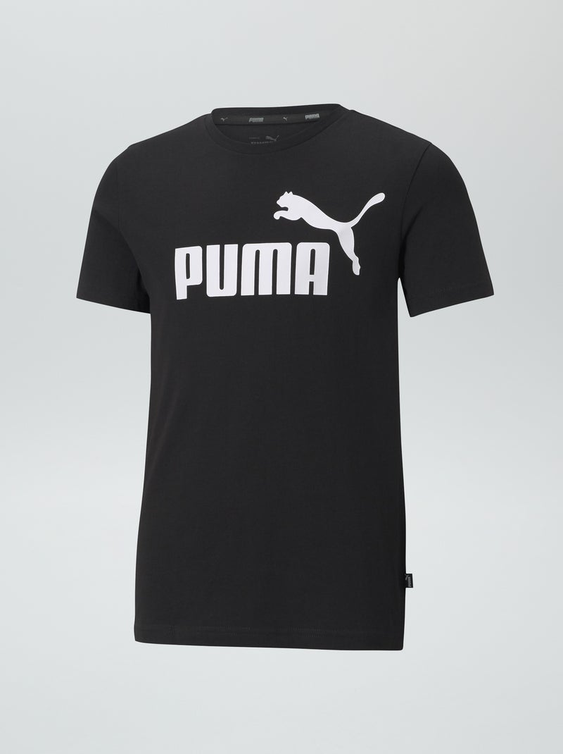 T-shirt 'Puma' Noir - Kiabi