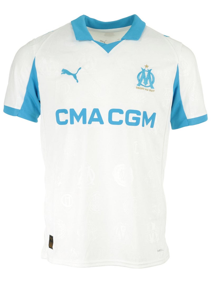 T-shirt PUMA OM Home Jersey Replica Beige - Kiabi