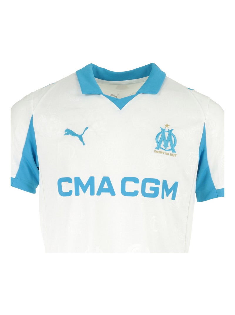 T-shirt PUMA OM Home Jersey Replica Beige - Kiabi