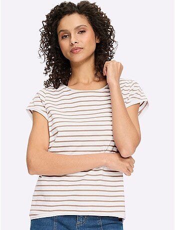 T-shirt Pur Coton - Taille Standard - Helline