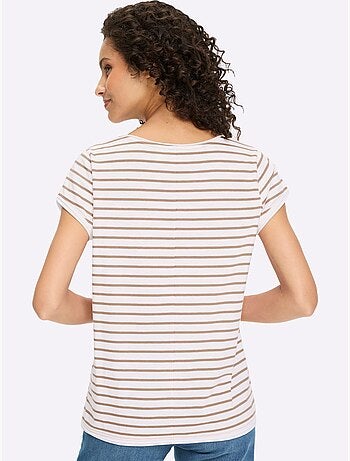 T-shirt Pur Coton - Taille Standard - Helline
