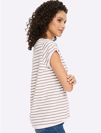 T-shirt Pur Coton - Taille Standard - Helline