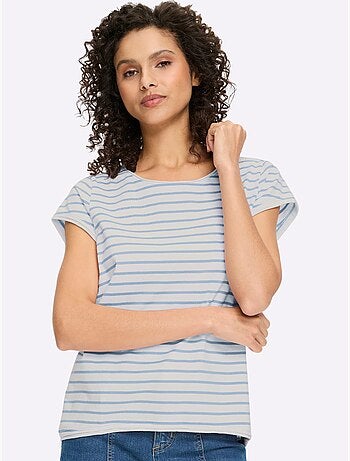 T-shirt Pur Coton - Taille Standard - Helline