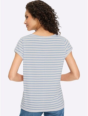 T-shirt Pur Coton - Taille Standard - Helline