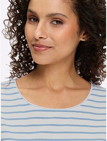 T-shirt Pur Coton - Taille Standard - Helline