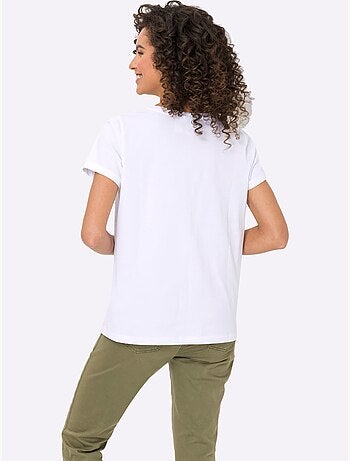 T-shirt Pur Coton - Taille Standard - Helline